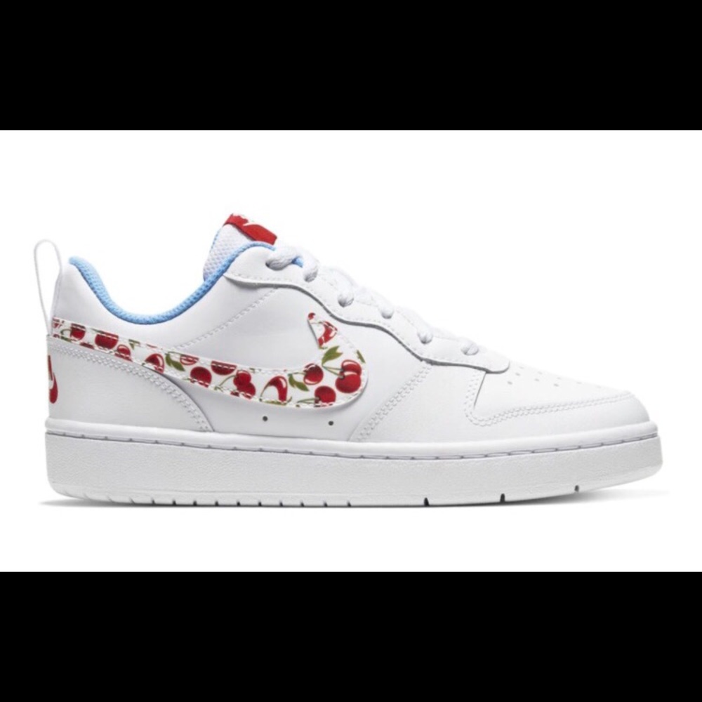 Nike Court Borough Low Picnic White Cherry
